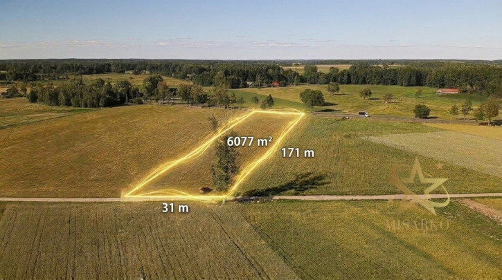 Działka Sprzedaż Zagruszany 1