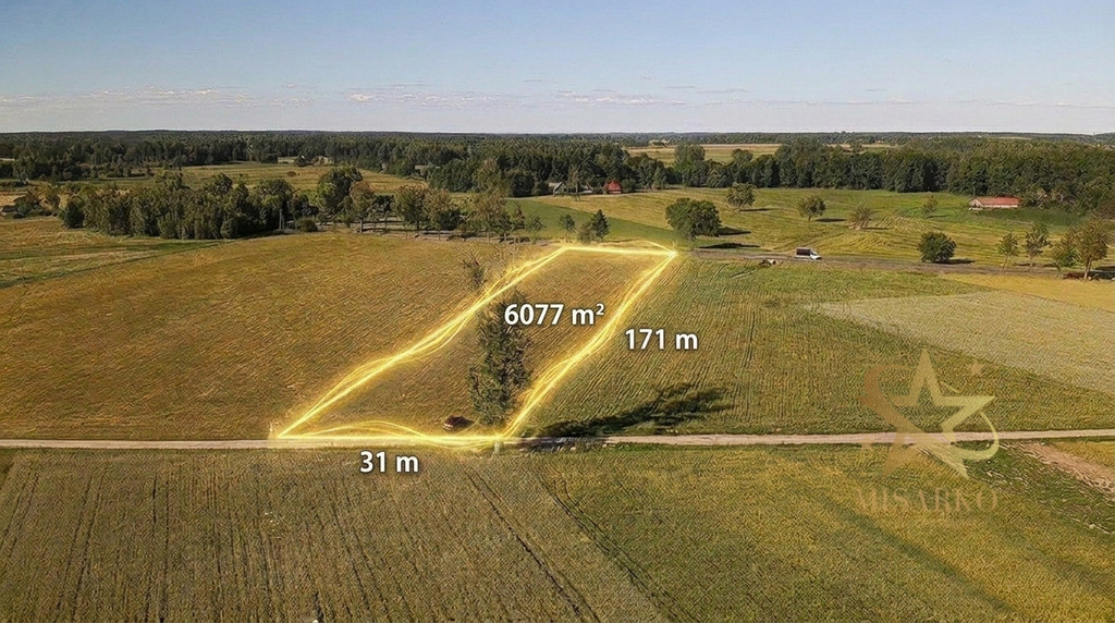 Działka Sprzedaż Zagruszany